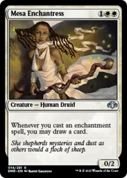 Mesa Enchantress -Foil Light Play MTG Dominaria Remastered - Image 1