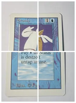 Stasis - Revised Edition (3rd Edition, 3ED) 1994 - MTG Rare LP Free Ship - Image 3