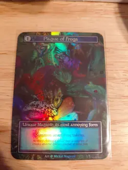 Sorcery Contested Realm Plague Of Frogs Beta Foil - Image 1