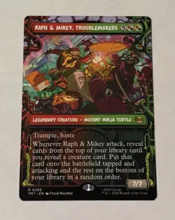 MTG Raph and Mikey Troublemakers (Showcase) Teenage Mutant Ninja Turtles LP - Image 1