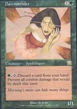 MTG magic cards 1x Dawnstrider Mercadian Masques Light Play, English - Image 1