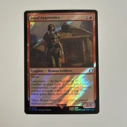 Loyal Apprentice (Surge Foil) #718 (NM) Fallout PIP Magic MTG - Image 1
