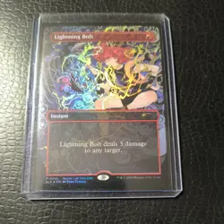 Lightning Bolt Secret Lair GenCon 2024 Foil Promo NM Magic the Gathering MTG - Image 2
