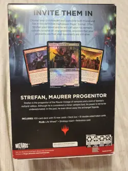 MTG Magic Vampiric Bloodline Commander Deck Crimson Vow Factory Sealed - Image 2