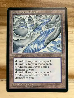 MTG Underground River - Ice Age - Image 1