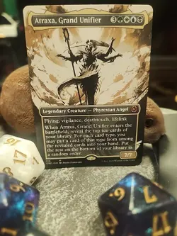 MTG Atraxa, Grand Unifier - Borderless showcase - ONE #316 - Image 1