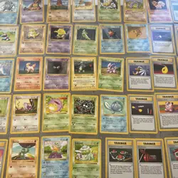 Old Pokemon Cards WOTC HUGE Vintage Shadowless Bundle - 78 Cards - Image 4