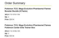 CONFIRMED PRE-ORDER Pokemon Center Mega Evolution Phantasmal Flames ETB PRESALE - Image 4