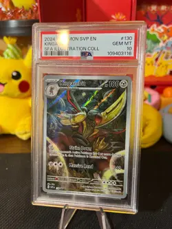 Pokemon PSA 10 Kingambit 130 Illustration Rare Scarlet & Violet Blackstar Promo - Image 3