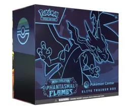 Pokemon Phantasmal Flame Pokemon Center Exclusive Elite Trainer Box - PRESALE - Image 1