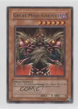Great Maju Garzett (R) Unlimited YuGiOh Dark Crisis #DCR-063 2003 - Image 1