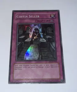 Yugioh Coffin Seller DR1-EN041 Super Rare (P) - Image 1