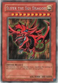 Slifer the Sky Dragon (GBI-001) - Secret Rare - Yugioh *FREE SHIPPING - Image 1