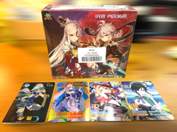 Genshin Impact Premium Card CCG Holo Sealed Booster Box 36 Packs 2023 + 4 CARDS - Image 1