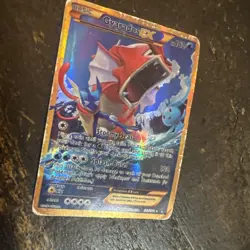 Pokemon Card Gyarados EX (Secret) 123/122 Breakpoint Holo - FREE SHIPPING - Image 2