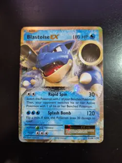 Blastoise EX 21/108 - XY Evolutions Ultra Rare Pokemon Card NM/LP - Image 1