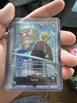 Sanji Alt Art ENGLISH Leader OP12-041 Legacy Of The Master One Piece Card NM - Image 1