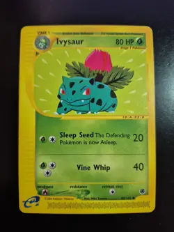 Pokemon Card - Expedition 82/165 - IVYSAUR (uncommon) - 215 💎LP+ NM💎 - Image 1
