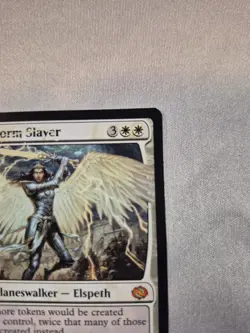 Elspeth, Storm Slayer Tarkir: Dragonstorm Regular MTG Card, Near Mint Condition - Image 3