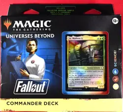 2024 MTG Universe Beyond Fallout Science Commander Deck - Image 1