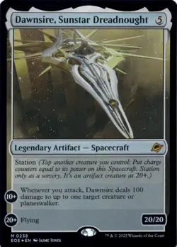 Dawnsire, Sunstar Dreadnought (Foil) Edge of Eternities - Magic MTG NM - Image 1