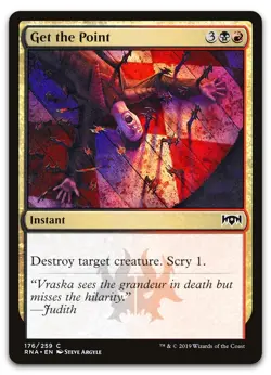 Get the Point #176 (NM) Ravnica Allegiance RNA Magic MTG - Image 1