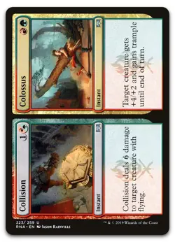Collision // Colossus #223 (NM) Ravnica Allegiance RNA Magic MTG - Image 1
