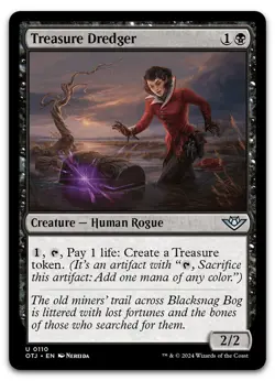 Treasure Dredger #110 (NM) Thunder Junction OTJ Magic MTG - Image 1