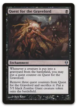 Quest for the Gravelord #108 (LP) Zendikar ZEN Magic MTG - Image 1