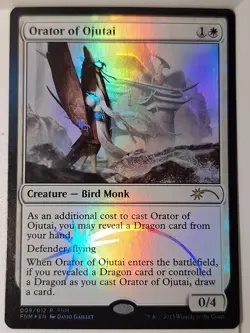 Orator of Ojutai - FOIL - FNM Promo - Magic the Gathering MTG Nice! - Image 1