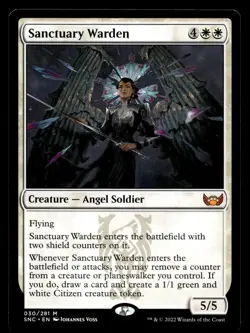 MTG Sanctuary Warden Regular NM - Image 1