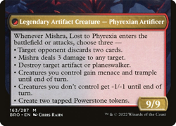 MTG - Phyrexian Dragon Engine - The Brothers' War - X1 - (NM) - - Image 2