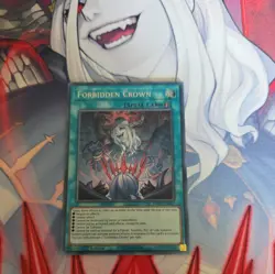 BRPO-EN067 - FORBIDDEN CROWN - Secret Rare 1st Edition N/M YuGiOh - Image 1