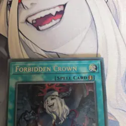 BRPO-EN067 - FORBIDDEN CROWN - Secret Rare 1st Edition N/M YuGiOh - Image 2