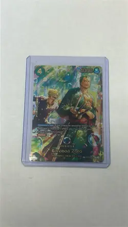 One Piece CCG Roronoa Zoro PRB02-006 (SP) Bubble Zoro 💎 - Image 5