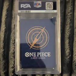 Namco 2024 One Piece CCG Shanks Alt Art OP09-004 EN Foil SR PSA 10 - Image 2