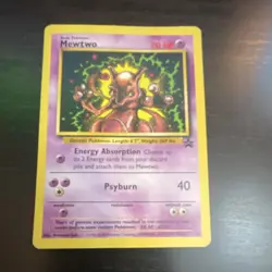 Pokemon Mewtwo 70 HP Promo Wotc Promo Regular Basic Psychic Card 14/53 TCG - Image 1
