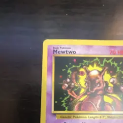 Pokemon Mewtwo 70 HP Promo Wotc Promo Regular Basic Psychic Card 14/53 TCG - Image 2