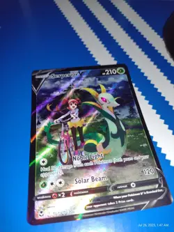 Pokemon Serperior V & Gardevoir Sylveon GX Holo Card Lot 2 - Image 1