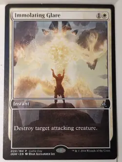 Immolating Glare - Game Day Promo - Magic the Gathering MTG Nice! - Image 1