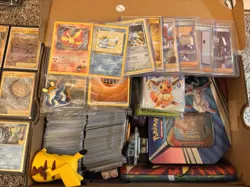 MASSIVE POKEMON COLLECTION VINTAGE MODERN GRAILS BINDER TIN CARDS MISC LOT - Image 2