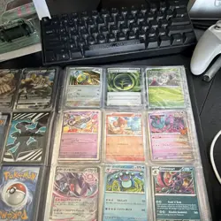 Pokemon TCG Stellar Crown Binder 9-Card Holo EX Lot Venusaur ex 001/142 - Image 4