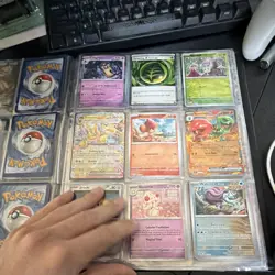 Pokemon TCG Stellar Crown Binder 9-Card Holo EX Lot Venusaur ex 001/142 - Image 5