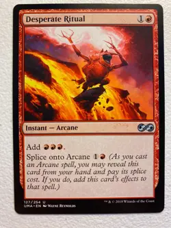 MTG 1x Desperate Ritual # 127 Ultimate Masters Magic the Gathering Card x1 NM - Image 1