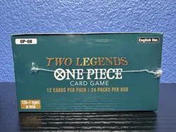 One Piece Card Game TCG OP-08 Two Legends Booster Box English Sealed - Image 4