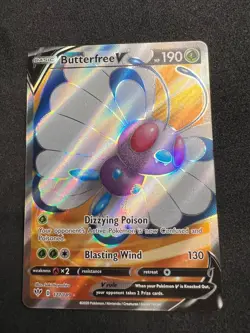 Butterfree V 177/189 Rare Ultra Darkness Ablaze Pokemon Holo 2020 - Image 1