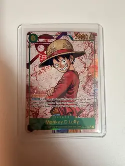 Monkey D. Luffy OP13-118 SEC Alt Art - One Piece Carrying On His Will English - Image 1
