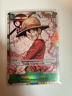 Monkey D. Luffy OP13-118 SEC Alt Art - One Piece Carrying On His Will English - Image 3