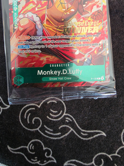 Monkey.D.Luffy P-135 Winner Stamp OP16 Pre-Release Event Promo Card Sealed - Image 4