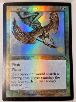 Aven Mindcensor - FOIL Retro Frame - FNM Promo - Magic the Gathering MTG Nice! - Image 1